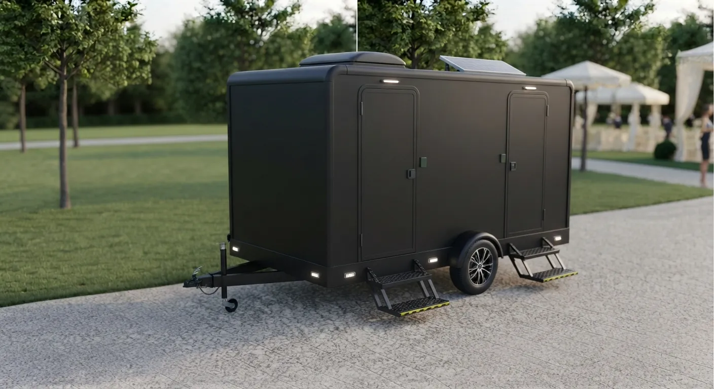 2 Stall Restroom Trailer in Garland, TX