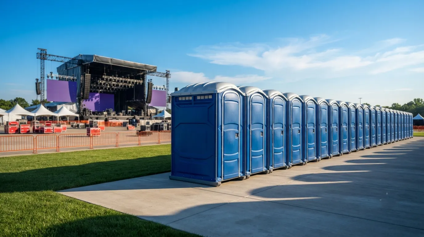 Concert Restroom Rental in Garland, TX