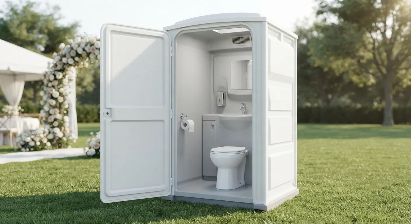 Deluxe Flushable Porta Potty in Garland, TX