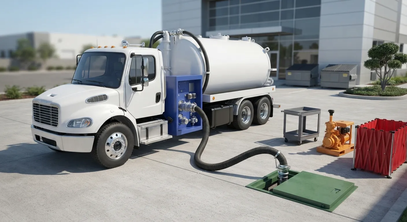 Grease Trap Pumping in Garland, TX