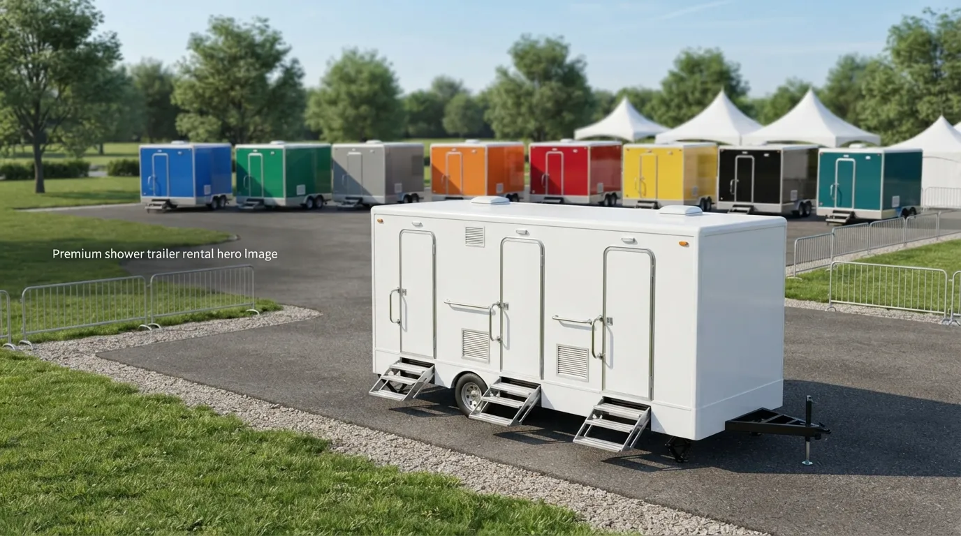 Shower Trailer Rental in Garland, TX